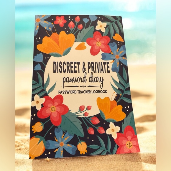 Other - Logbook- Discreet & Private Password Diary NWOT (105 pages)